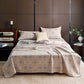 Geometric Floral 3-Layer Cotton Gauze Quilt - image 5