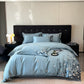 Butterfly Embroidered Pure Cotton Bedding Set(4PCS) - image 1