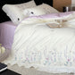 Wildflower Embroidery Ruffled Lace Cotton Bedding(4PCS) - image 13