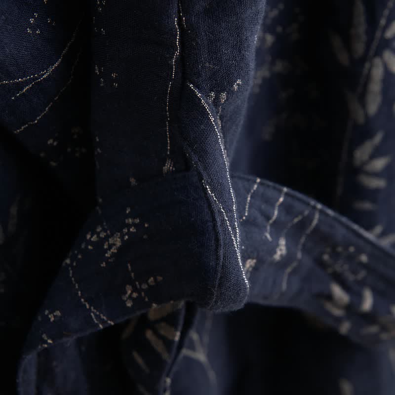 Garden Floral Organic Cotton Kimono Robe - image 6