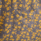 Yellow Floral Cotton Gauze Kimono Robe - image 7