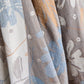 Gray Floral Cotton Gauze Kimono Robe - image 9