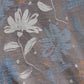 Gray Floral Cotton Gauze Kimono Robe - image 8