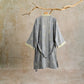 Elegant Floral Cotton Gauze Kimono Robe - image 1