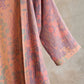 Artistic Botanical Cotton Gauze Kimono Robe - image 5