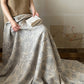 Elegant Rustic Grey Floral Muslin Quilt - image 3