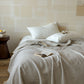 Geometric Floral 4-Layer Yarn-Dyed Gauze Quilt - image 3