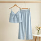 Solid Camisole & Pants Lounge Set - image 1