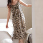Leopard Print Lace Trim Nightgown - image 9
