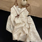 Beige Bow Detail Cami Lounge Set - image 5