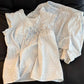 French Dot Ruffle Sleeveless Women's Pajamas - image 3