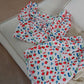 Fruit Cotton Gauze Ruffle Women's Pajamas - image 8