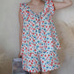 Fruit Cotton Gauze Ruffle Women's Pajamas - image 5