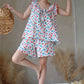 Fruit Cotton Gauze Ruffle Women's Pajamas - image 3