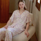 Lavender Floral Ruffle Sleeve Loungewear Set - image 7