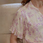 Lavender Floral Ruffle Sleeve Loungewear Set - image 11
