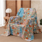 Ownkoti Spring Florals Multicolor Gauze Quilt - image 1