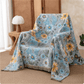 Ownkoti Vintage Floral Daisy Fringed Gauze Quilt - image 1