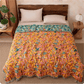 Ownkoti Vintage Botanical Fringed Reversible Gauze Quilt - image 3