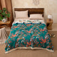 Ownkoti Vintage Vine Floral Reversible Gauze Quilt - image 2