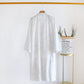 Unisex Cotton Gauze Kimono Lounge Robe - image 4