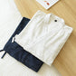 Unisex Cotton Gauze Kimono Lounge Robe - image 1