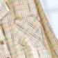 Colorful Stripe Check Cotton Matching Pajamas - image 12