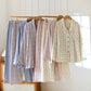 Colorful Stripe Check Cotton Matching Pajamas - image 0