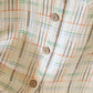 Colorful Stripe Check Cotton Matching Pajamas - image 11