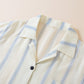 Striped Cotton Matching Couple Pajama Set - image 4