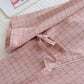 Couple Matching Gird Cotton Kimono Pajamas - image 13