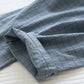 Couple Matching Gird Cotton Kimono Pajamas - image 6