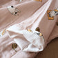 Couple Matching Cat Cotton Kimono Robe - image 9