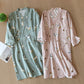 Couple Matching Cat Cotton Kimono Robe - image 0