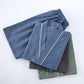 Unisex Solid Cotton Short Sleeve Pajamas - image 2