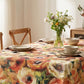 Ownkoti Impressionist Oil Painting Floral Tablecloth - image 2