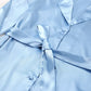 Solid Color Belted Women's Loungewear Set - image 7