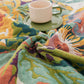Bohemian Blooming Floral Cotton Quilt Blanket - image 5
