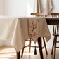 Ownkoti Painterly Crabapple Birds & Blossoms Table Runner - image 2