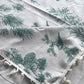 Vintage Forest Print Picnic Blanket with Tassels - image 7