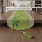 Green Bamboo & Birds Table Runner - image 2