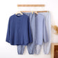 Mixed-Match Gingham Print Loungewear Set - image 0