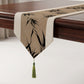 Brown Ink-Wash Bamboo Table Runner - image 2