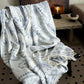 Ethnic Floral & Geometric Pattern Cotton Blanket - image 2