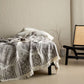 Damask Paisley Pattern Cotton Blanket - image 2