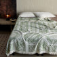 Damask Paisley Pattern Cotton Blanket - image 14