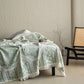 Damask Paisley Pattern Cotton Blanket - image 12