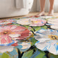 Vibrant Oil Painting Floral Bathroom Rug - image 2