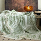 Damask Paisley Pattern Cotton Blanket - image 11