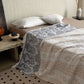 Vintage Floral Pattern Cotton Gauze Blanket - image 4